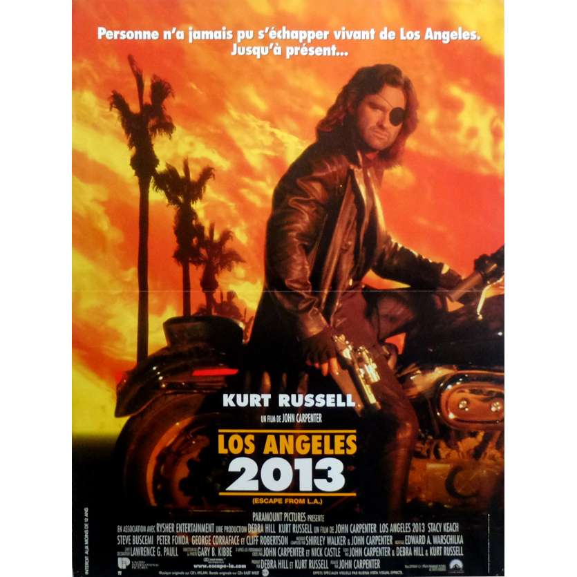 ESCAPE FROM L.A. Movie Poster 15x21 in. French - 1996 - John Carpenter, Kurt Russel