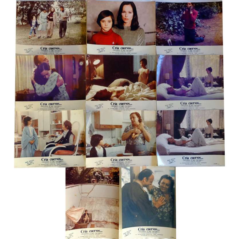 CRIA CUERVOS Photos de film x11 21x30 cm - 1976 - Geraldine Chaplin, Carlos Saura