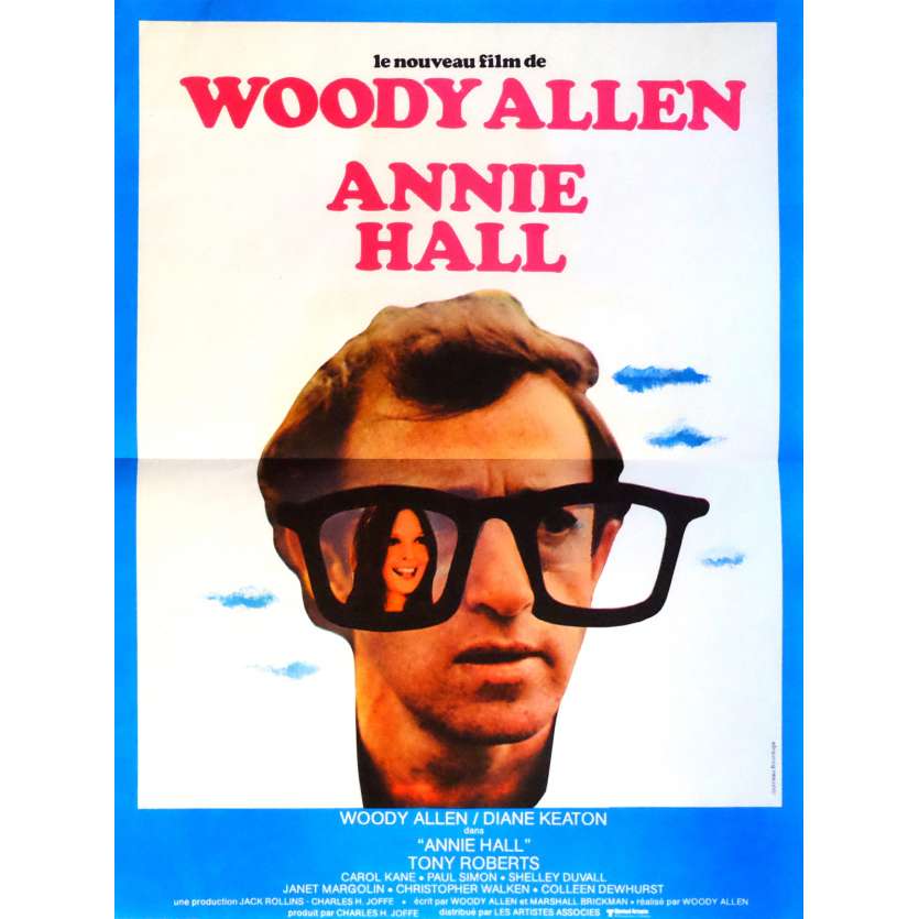 ANNIE HALL Affiche de film 40x60 cm - 1977 - Diane Keaton, Woody Allen