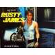 RUSTY JAMES Affiche de film 40x60 cm - 1983 - Matt Dillon, Francis Ford Coppola