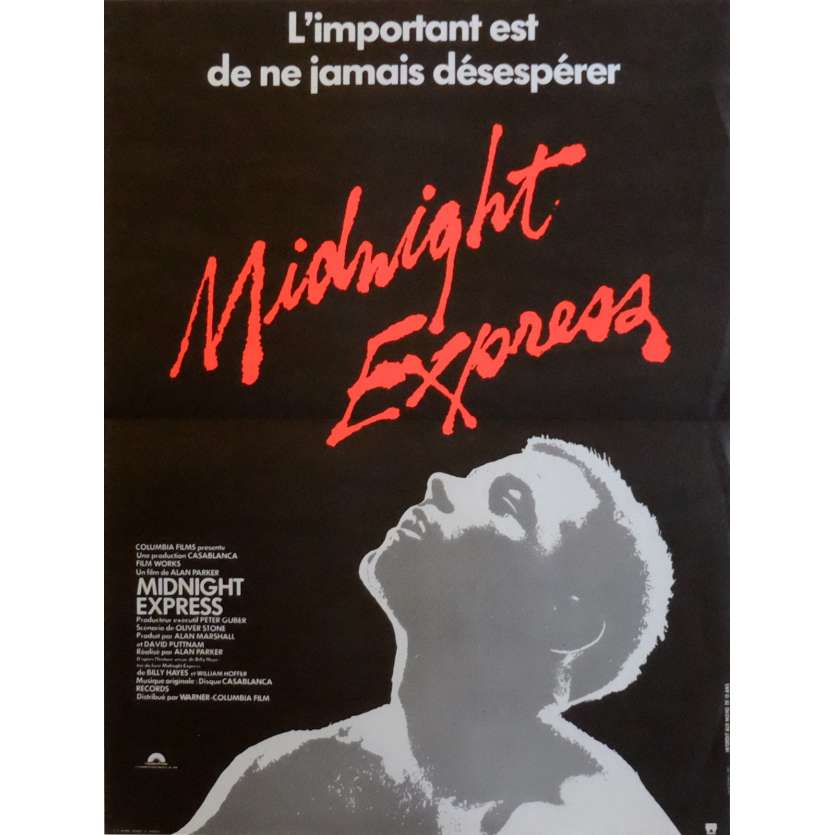 MIDNIGHT EXPRESS Movie Poster  15x21 in. French - 1978 - Alan Parker, Brad Davis