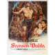 SAMSON AND DELILAH Movie Poster 15x21 in. French - R1970 - Cecil B. DeMile, Victor Mature