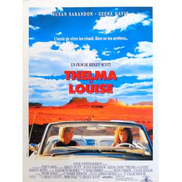 THELMA ET LOUISE Affiche de film 40x60 cm - 1991 - Geena Davis, Ridley Scott THELMA ET LOUISE Affiche de film 40x60 cm - 1991 - Geena Davis, Ridley Scott