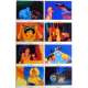 ALADDIN Lobby Cards x8 9x12 in. French - 1992 - Walt Disney, Robin Williams
