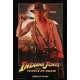 INDIANA JONES AND THE TEMPLE OF DOOM Movie Poster Teaser 29x41 in. USA - 1984 - Steven Spielberg, Harrison Ford