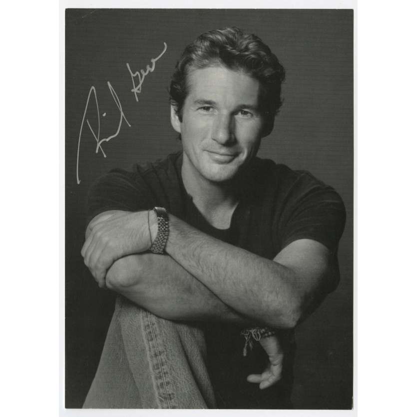 RICHARD GERE Signed Photo 5x7 in. USA - 1990 - 0, 0