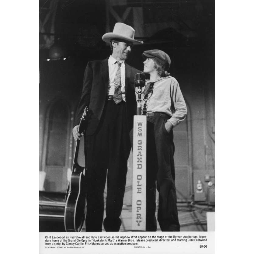 HONKYTONK MAN Photo de presse N1 20x25 cm - 1982 - Clint Eastwood, Clint Eastwood