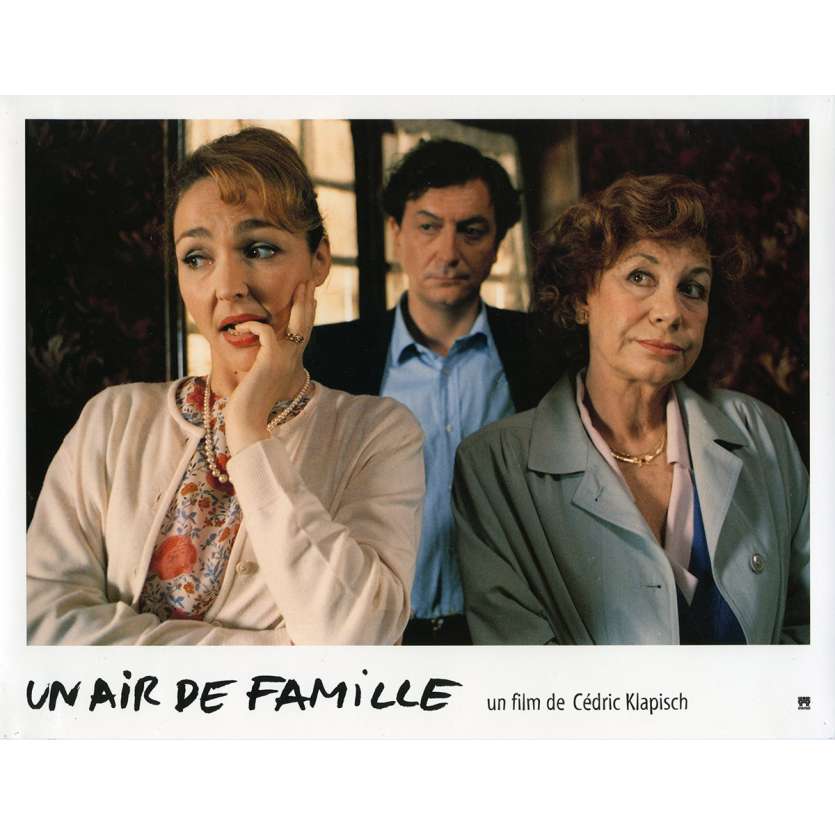 FAMILY RESSEMBLANCES Lobby Card N1 9x12 in. French - 1996 - Cédric Klapisch, Jean-Pierre Bacri