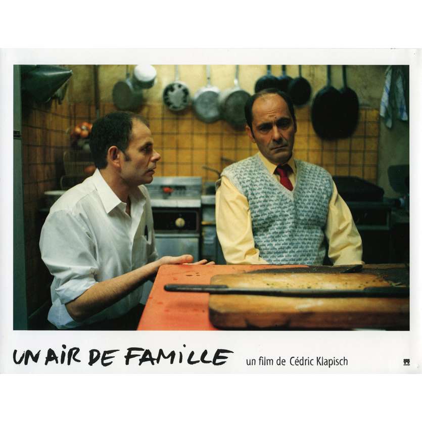 FAMILY RESSEMBLANCES Lobby Card N4 9x12 in. French - 1996 - Cédric Klapisch, Jean-Pierre Bacri