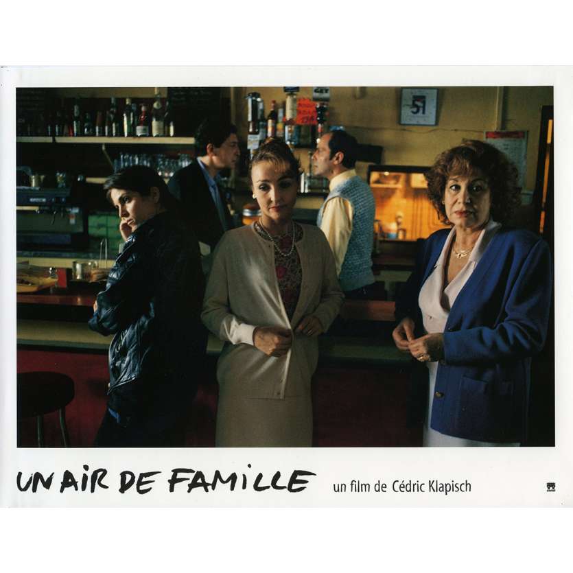 FAMILY RESSEMBLANCES Lobby Card N5 9x12 in. French - 1996 - Cédric Klapisch, Jean-Pierre Bacri