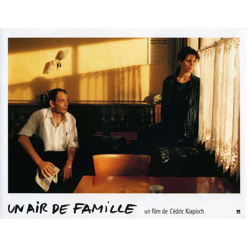 FAMILY RESSEMBLANCES Lobby Card N7 9x12 in. French - 1996 - Cédric Klapisch, Jean-Pierre Bacri