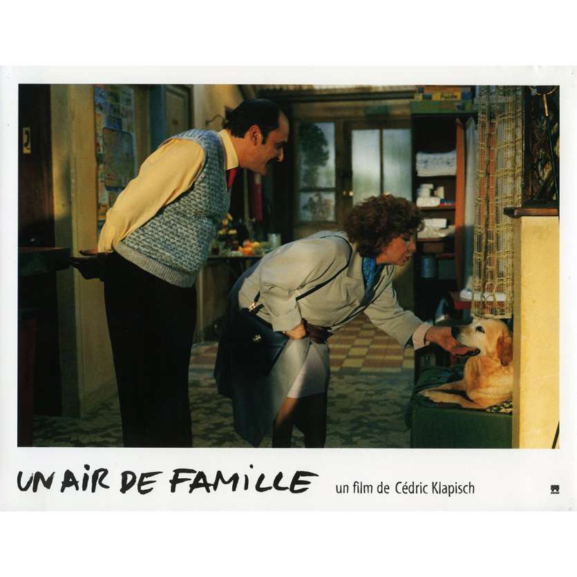 FAMILY RESSEMBLANCES Lobby Card N8 9x12 in. French - 1996 - Cédric Klapisch, Jean-Pierre Bacri