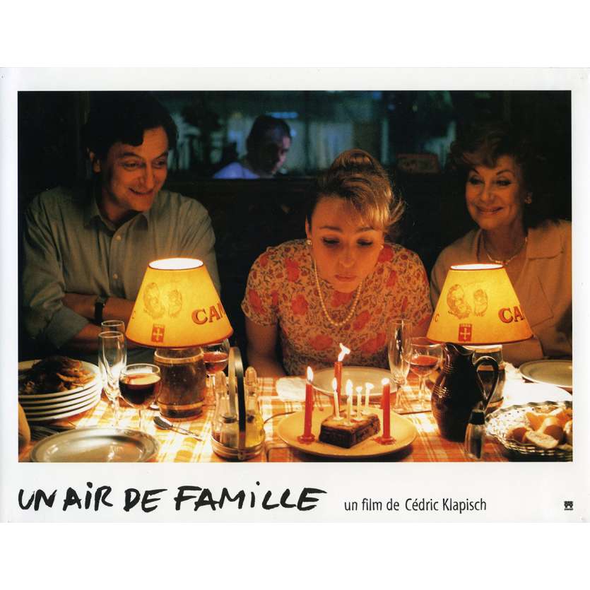 FAMILY RESSEMBLANCES Lobby Card N10 9x12 in. French - 1996 - Cédric Klapisch, Jean-Pierre Bacri