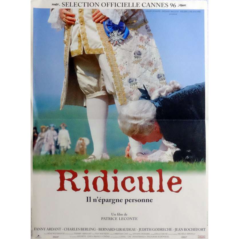 RIDICULE Movie Poster  15x21 in. French - 1996 - Patrice Leconte, Charles Berling