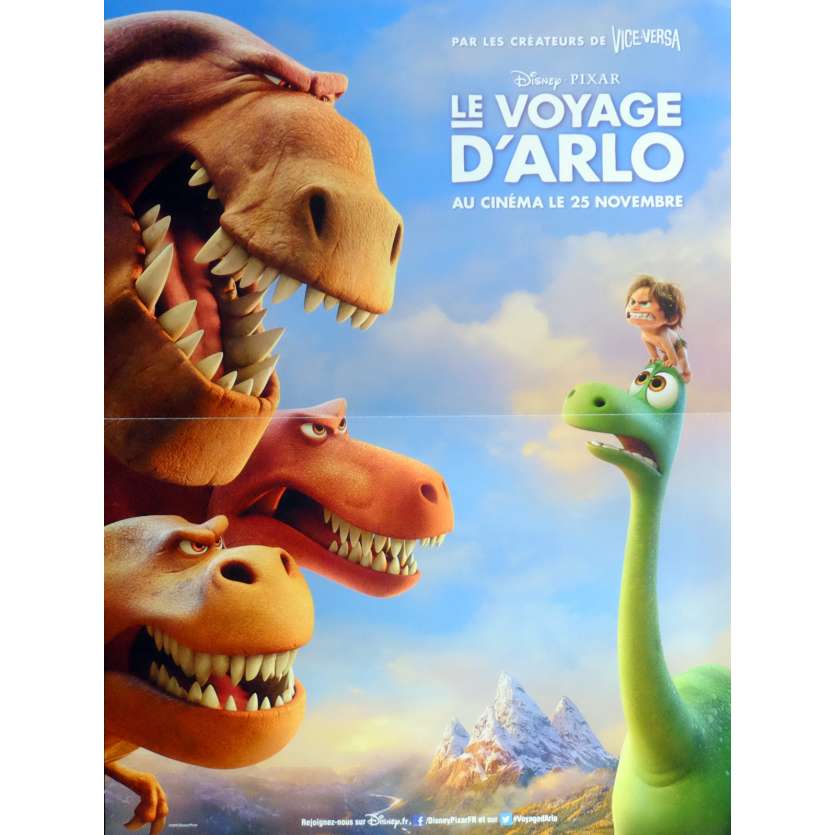 LE VOYAGE D'ARLO Affiche de film def. 40x60 cm - 2015 - Jeffrey Right, Pixar