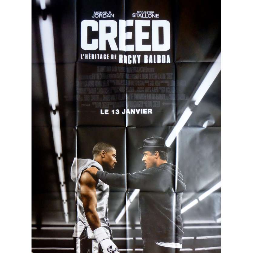 CREED L'HERITAGE DE ROCKY Affiche de film  120x160 cm - 2015 - Sylvester Stallone, Ryan Coogler