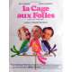 LA CAGE AUX FOLLES Affiche de film  40x60 cm - 1978 - Michel Serrault, Edouard Molinaro