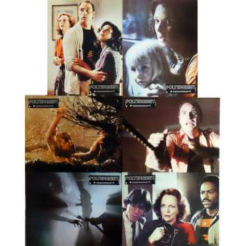 POLTERGEIST Lobby Cards x6 9x12 in. French - 1982 - Steven Spielberg, Heather o'rourke