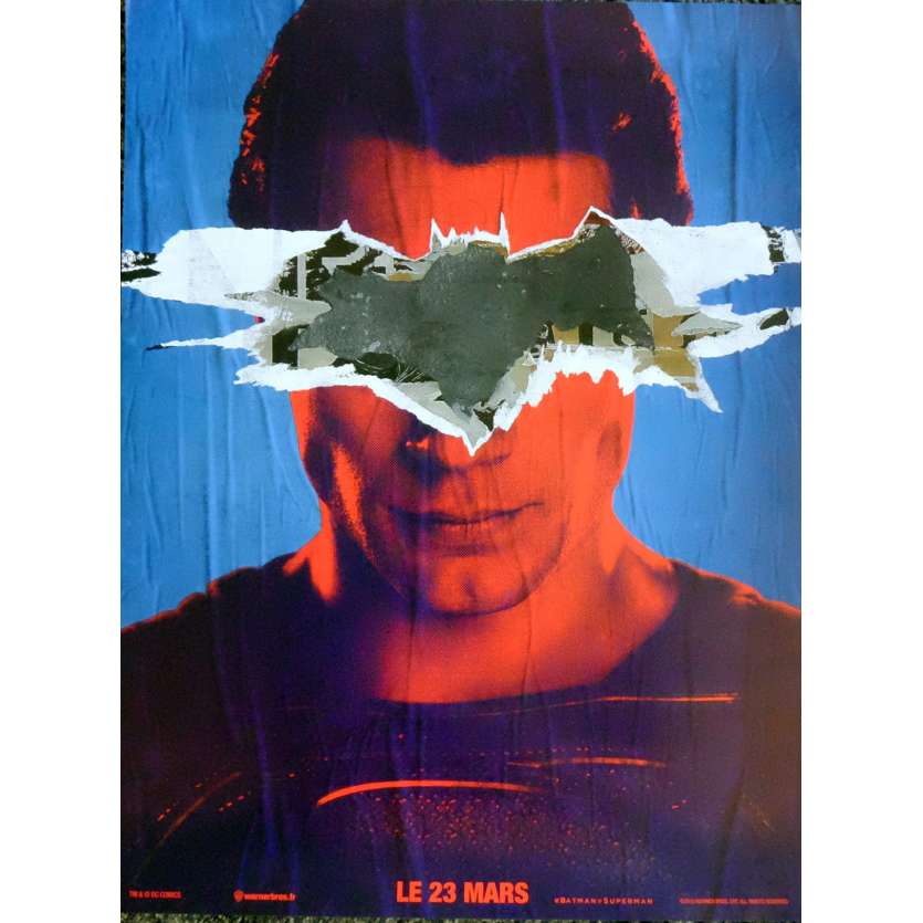 BATMAN VS SUPERMAN Affiche de film SM Style 40x60 cm - 2016 - Ben Affleck, Zack Snyder