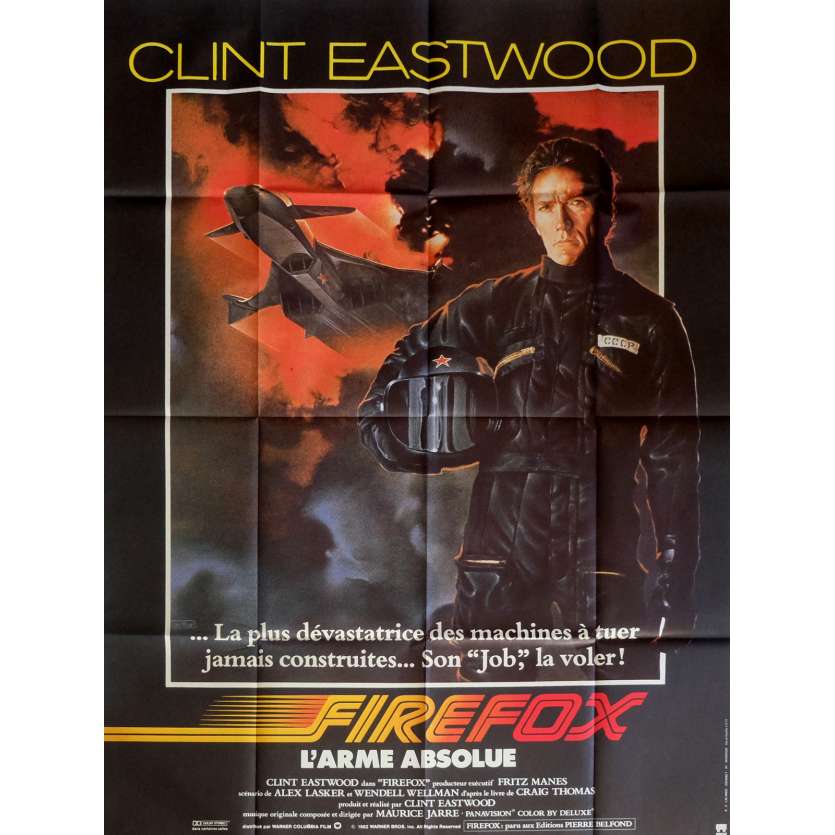 FIREFOX French Movie Poster 47x63 '82 Clint Eastwood