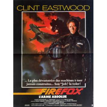 FIREFOX Affiche de film 40x60 - 1982 - Clint Eastwood, Clint Eastwood