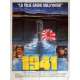 1941 Movie Poster 47x63 in. French - 1979 - Steven Spielberg, John Belushi