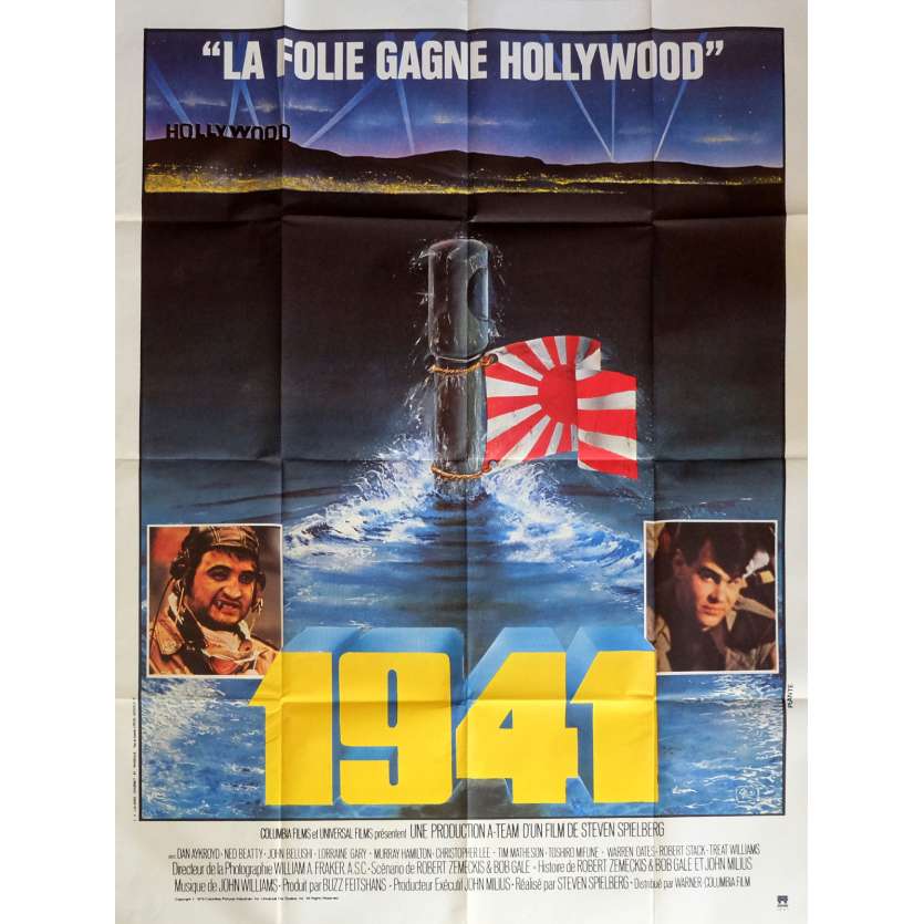 1941 Affiche de film 120x160 cm - 1979 - John Belushi, Steven Spielberg