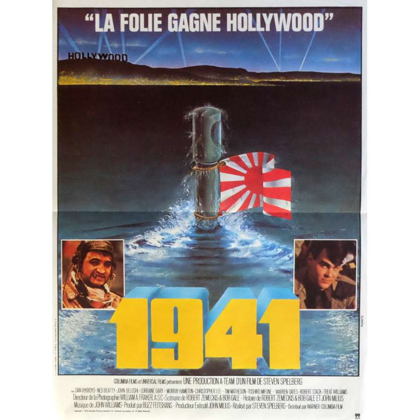 1941 Movie Poster 15x21 in. French - 1979 - Steven Spielberg, John Belushi