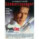 TRUE LIES Movie Poster  15x21 in. French - 1994 - James Cameron, Arnold Schwarzenegger