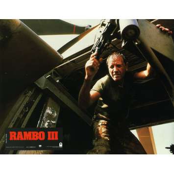 RAMBO 3 Lobby Card N18 9x12 in. French - 1988 - Sylvester Stallone, Richard Crenna