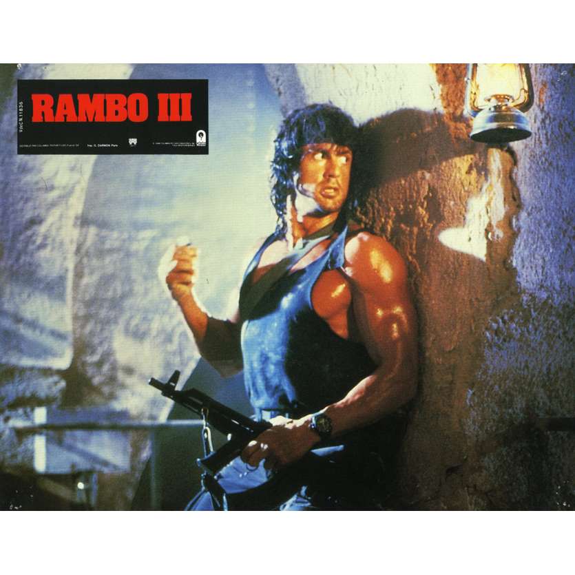 RAMBO 3 Photo de film N17 21x30 cm - 1988 - Richard Crenna, Sylvester Stallone