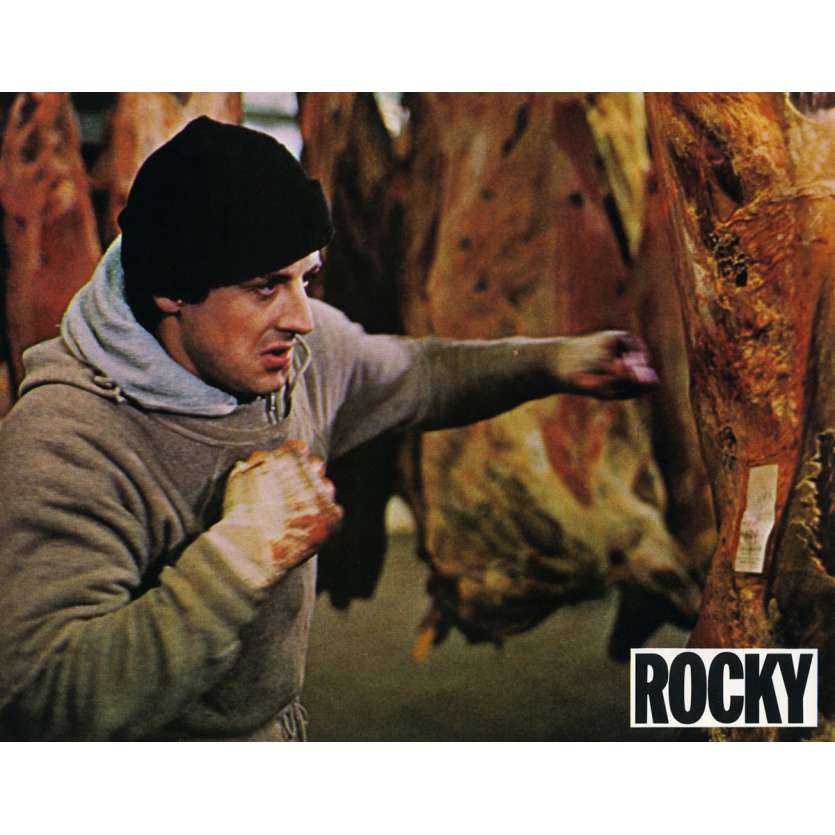 ROCKY Lobby Card N18 9x12 in. French - 1976 - John G. Avildsen, Sylvester Stallone