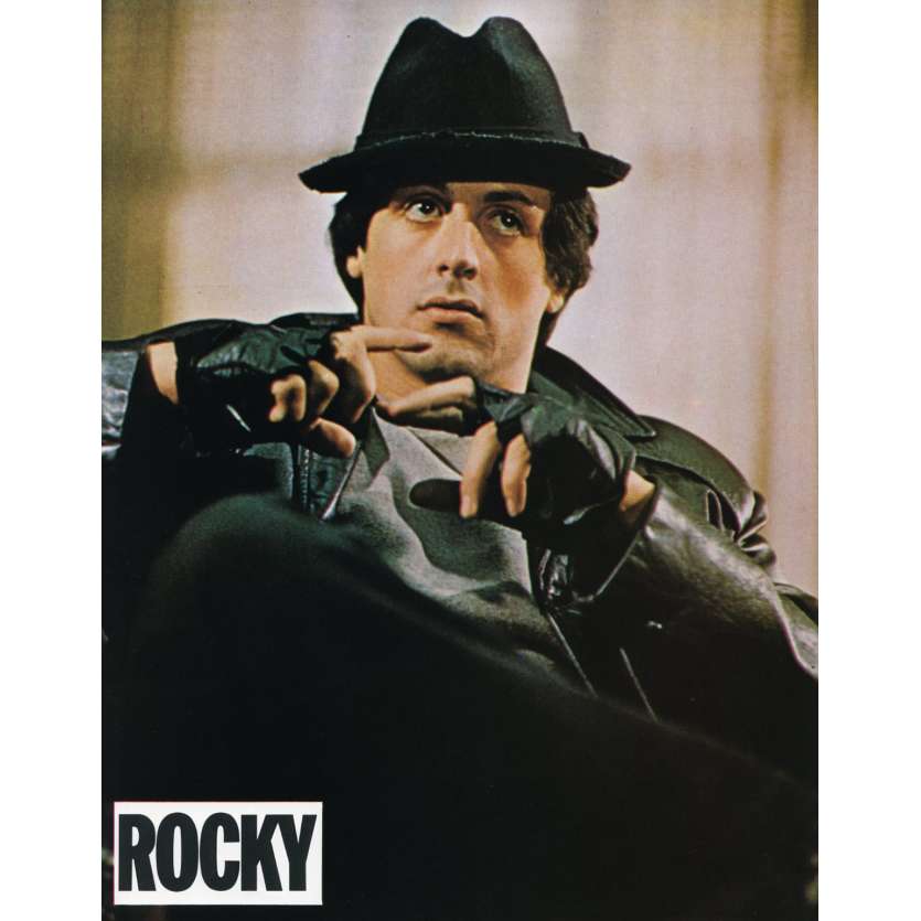 ROCKY Lobby Card N10 9x12 in. French - 1976 - John G. Avildsen, Sylvester Stallone