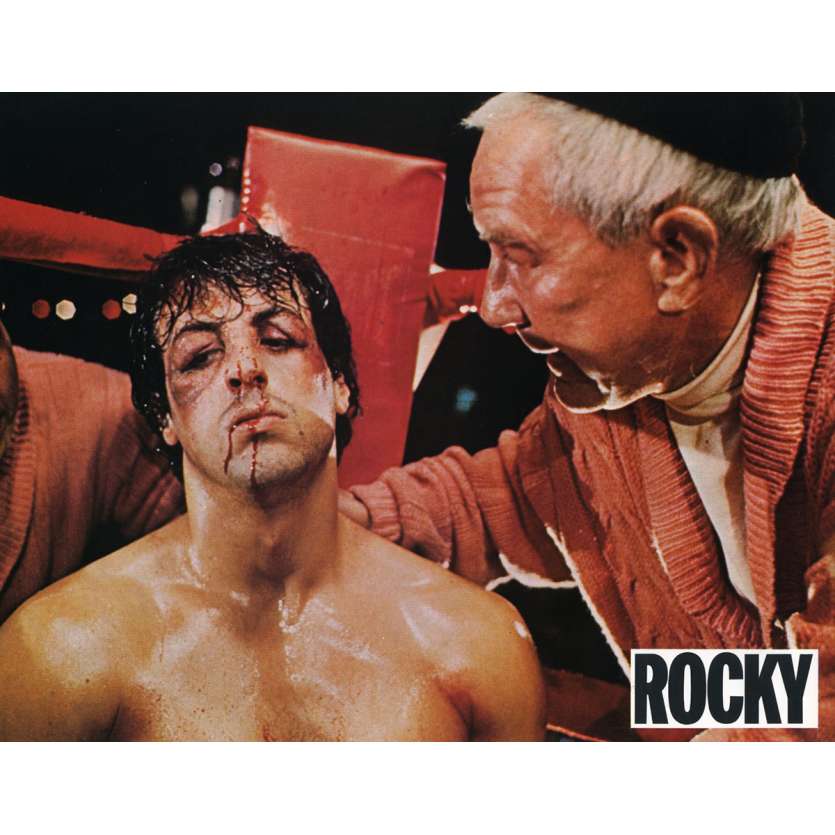 ROCKY Photo de film N9 21x30 cm - 1976 - Sylvester Stallone, John G. Avildsen