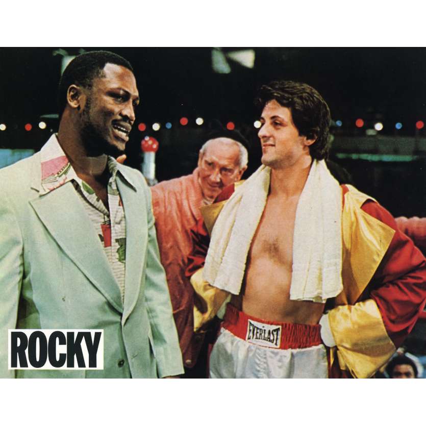 ROCKY Lobby Card N3 9x12 in. French - 1976 - John G. Avildsen, Sylvester Stallone
