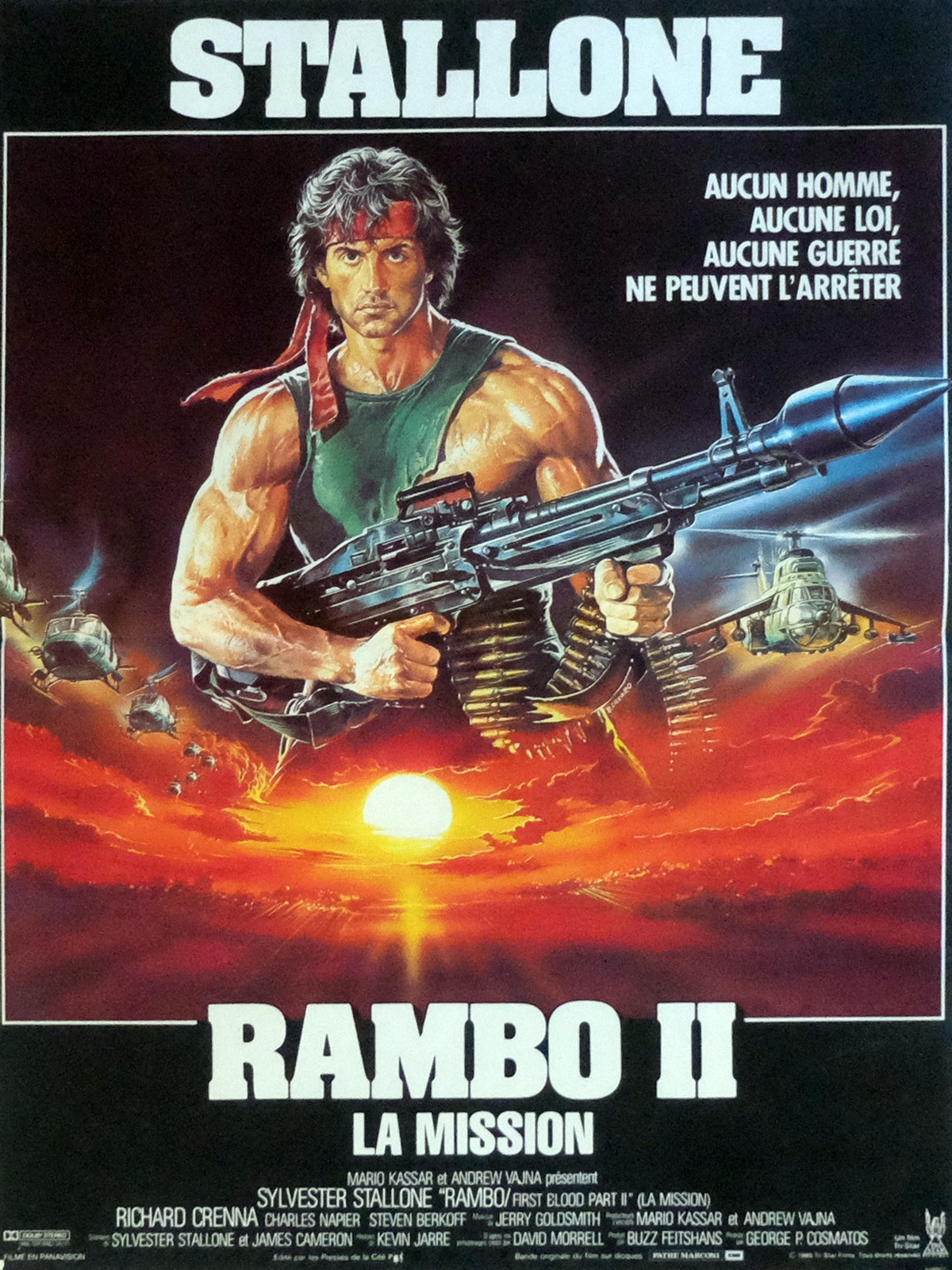 Poster do filme Rambo 3 (11 x 17)