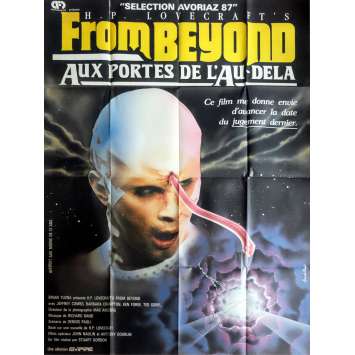 FROM BEYOND Affiche signée 120x160 cm - 1986 - Barbara Crampton, Stuart Gordon FROM BEYOND Affiche signée 120x160 cm - 1986 - Barbara Crampton, Stuart Gordon