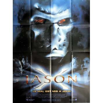 JASON X Affiche de film 120x160 cm - 2001 - Kane Hdder, James Isaac