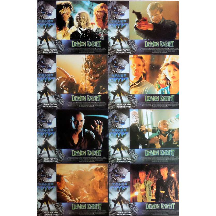 TALES FROM THE CRYPT: DEMON KNIGHT Lobby Cards x8 11x14 in. USA - 1995 -  Ernest R. Dickerson, Billy Zane