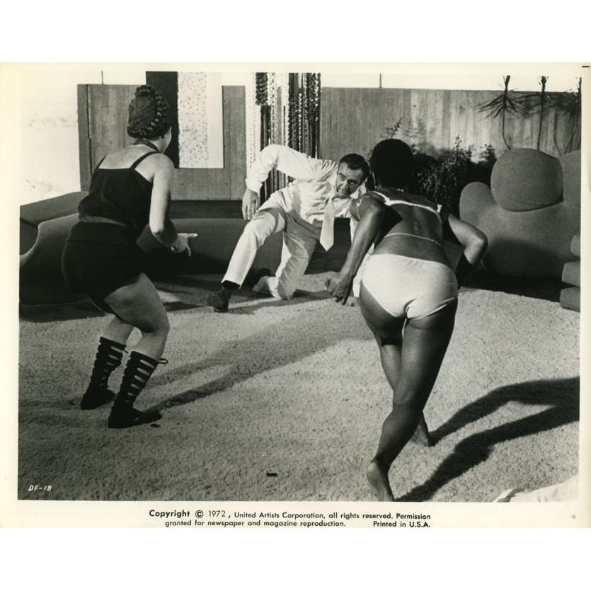 LES DIAMANTS SONT ETERNELS Photo de presse N2 20x25 cm - 1971 - Sean Connery, Guy Hamilton