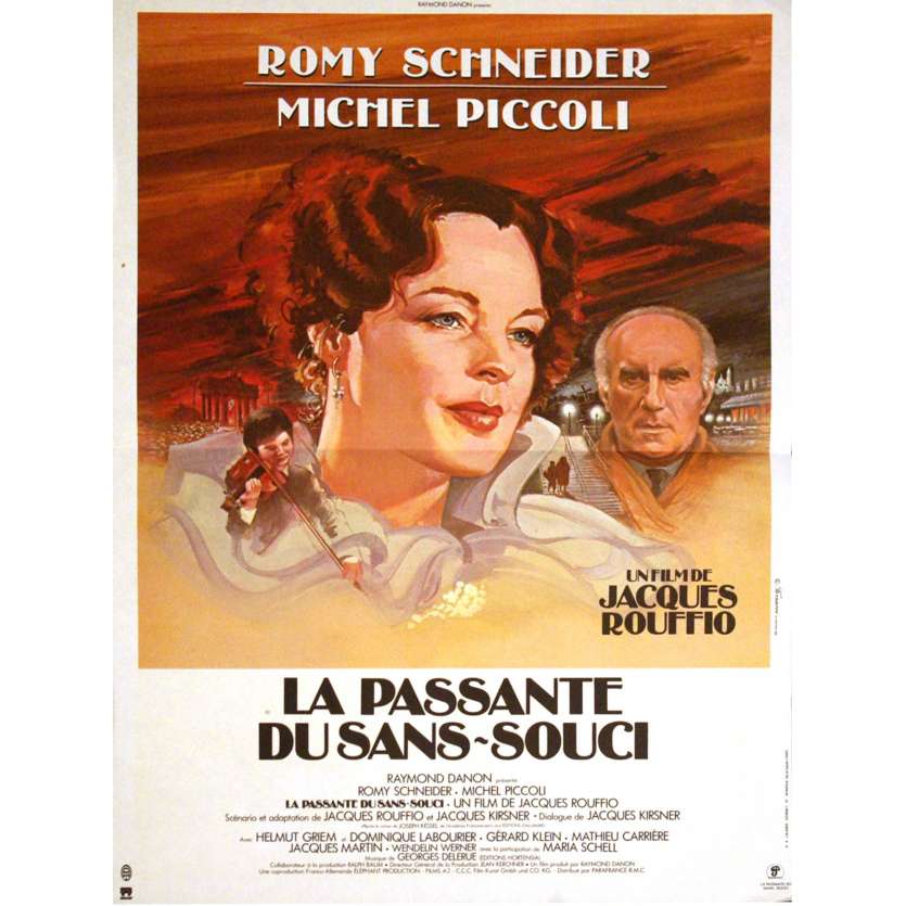 PASSANTE DU SANS-SOUCI Affiche 40x60 FR '82 Romy Shneider