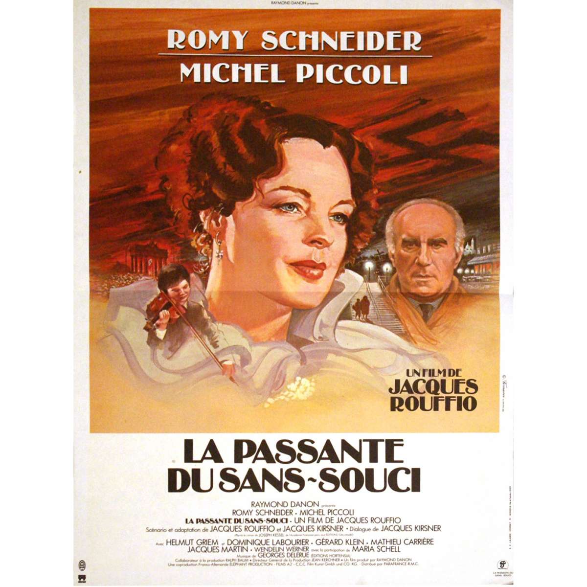 La Passante Du Sans Souci Livre LA PASSANTE DU SANS-SOUCI Affiche de film