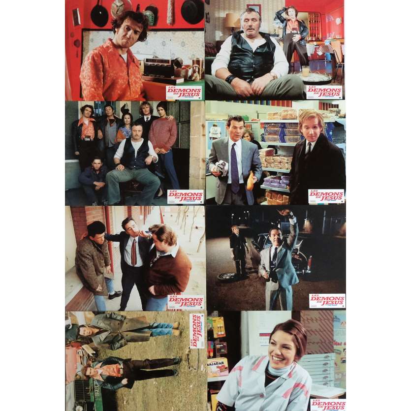 LES DEMONS DE JESUS Lobby Cards  9x12 in. French - 1997 - Bernie Bonvoisin, Thierry Frémont