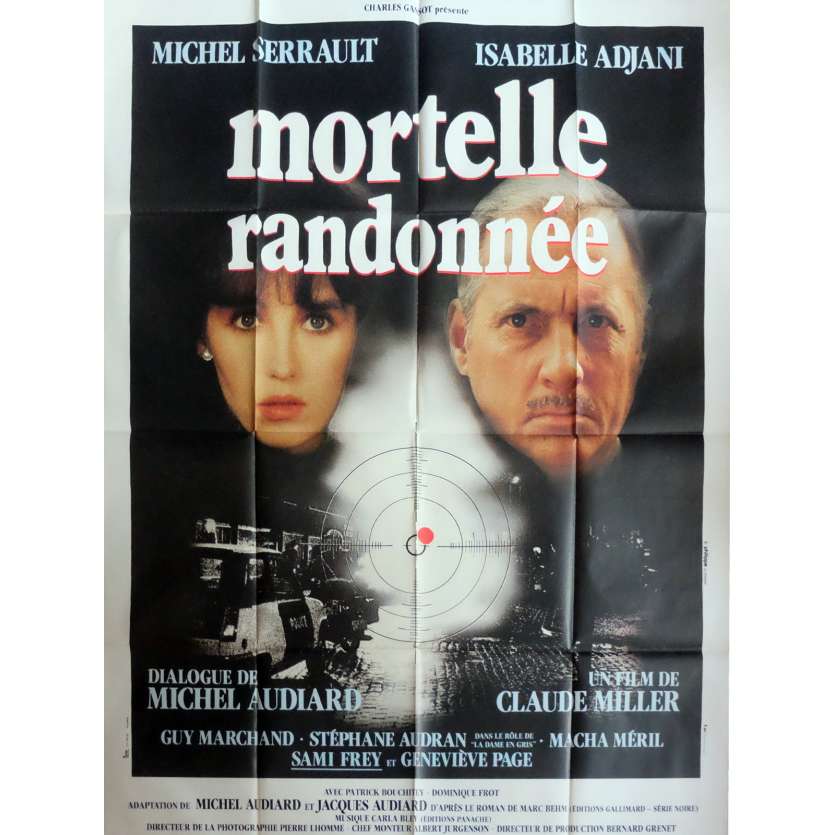 MORTELLE RANDONNEE Affiche de film  120x160 cm - 1983 - Michel Serrault, Claude Miller