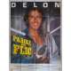 PAROLE DE FLIC Affiche de film  120x160 cm - 1985 - Alain Delon, José Pinheiro
