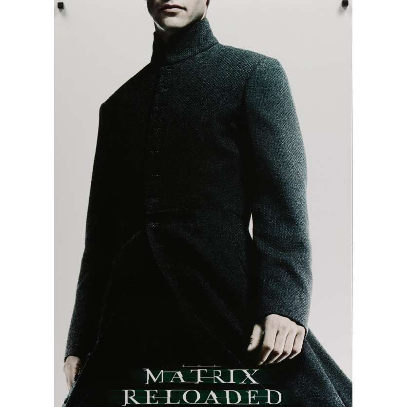 MATRIX RELOADED Movie Poster 29x40 in. USA - 2003 - Wachowski Bros, Keanu Reeves