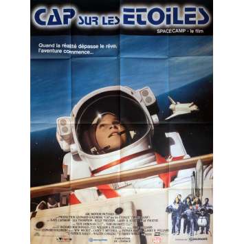 CAP SUR LES ETOILES Affiche de film 120x160 cm - 1986 - Kate Capshaw, Harry Winer