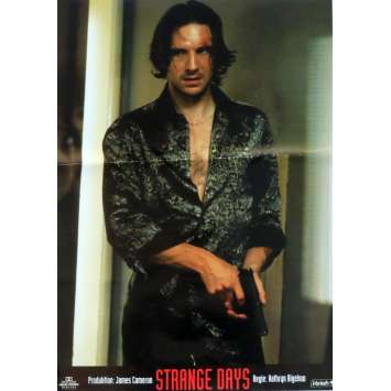 STRANGE DAYS Photobusta Poster N1 15x21 in. German - 1995 - Kathryn Bigelow, Ralph Fiennes