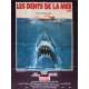 LES DENTS DE LA MER Affiche française 120x160 Original Jaws Movie Poster