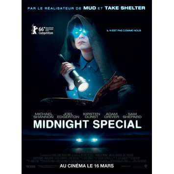 MIDNIGHT SPECIAL Movie Poster 15x21 in. French - 2016 - Jeff Nichols, Kirsten Dunst